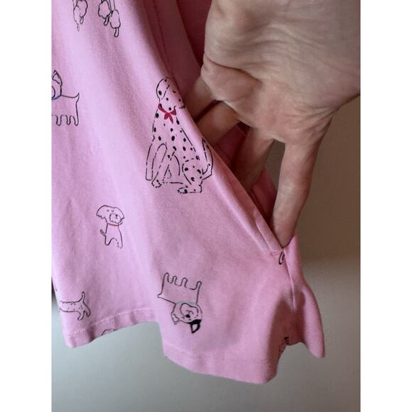 Hanna Andersson Swim Pocket Pink Dog Dress Long Sleeeve Sz 5 - Picture 6 of 9